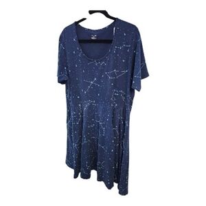 Svaha USA Navy Blue Dress With Pockets